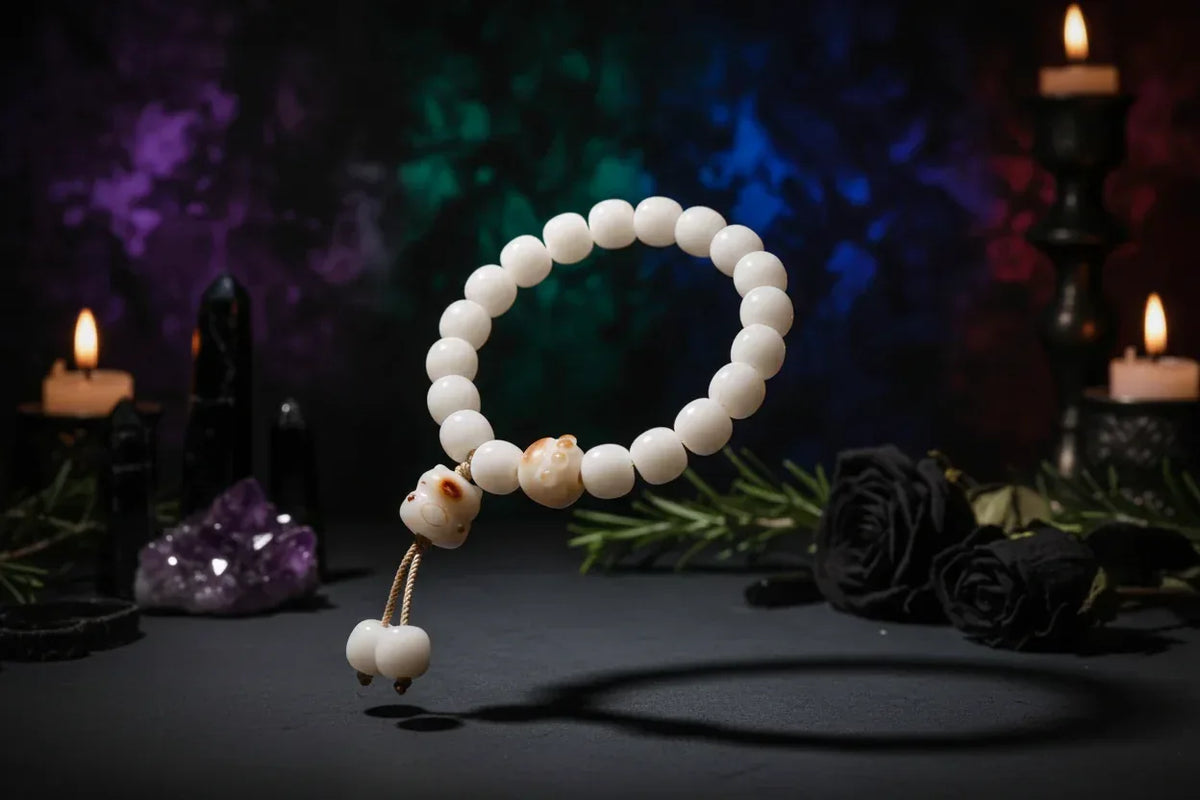 Cat Paw Bracelet - Sorceress Sanctuary lime / Cat's Paw / 12to13mm-Cherry Blossom Powder Is Small / Cat's Paw / 12to13mm-Charcoal Burning Dunhuang / Cat's Paw / 12to13mm-Dark green / Cat's Paw / 12to13mm-Tipsy Wild Berry / Cat's Paw / 12to13mm