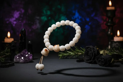 Cat Paw Bracelet - Sorceress Sanctuary lime / Cat's Paw / 12to13mm-Cherry Blossom Powder Is Small / Cat's Paw / 12to13mm-Charcoal Burning Dunhuang / Cat's Paw / 12to13mm-Dark green / Cat's Paw / 12to13mm-Tipsy Wild Berry / Cat's Paw / 12to13mm