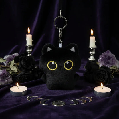 Cat Plush Keychain - Sorceress Sanctuary (Black Cat) / 12cm