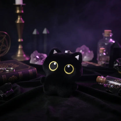 Cat Plush Keychain - Sorceress Sanctuary (Black Cat) / 12cm