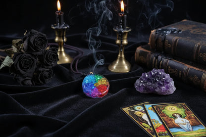 Celestial Chakra Necklace - Sorceress Sanctuary 7 Chakra