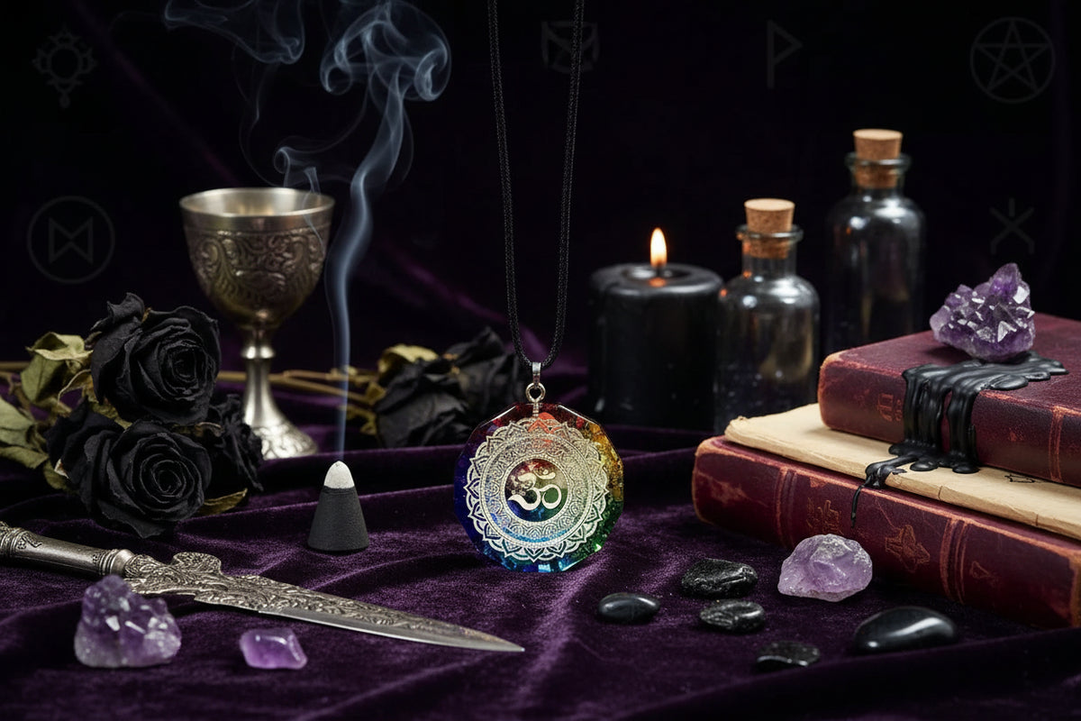 Celestial Chakra Necklace - Sorceress Sanctuary 7 Chakra