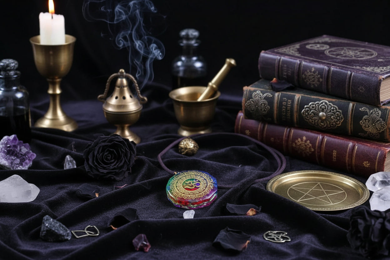 Celestial Chakra Necklace - Sorceress Sanctuary 7 Chakra