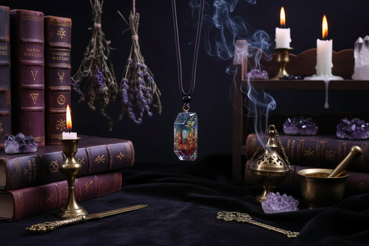 Celestial Chakra Necklace - Sorceress Sanctuary 7 Chakra