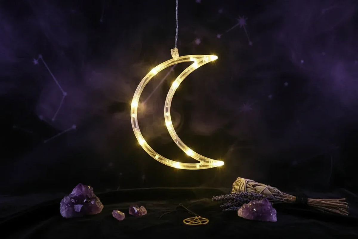Celestial Curtain Lights - Sorceress Sanctuary Colorful-Warm White