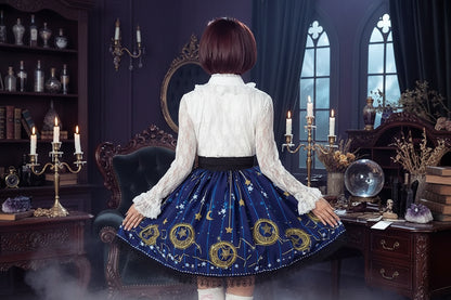 Celestial Moonfall Skirt - Sorceress Sanctuary S-M-L-XL-XXL