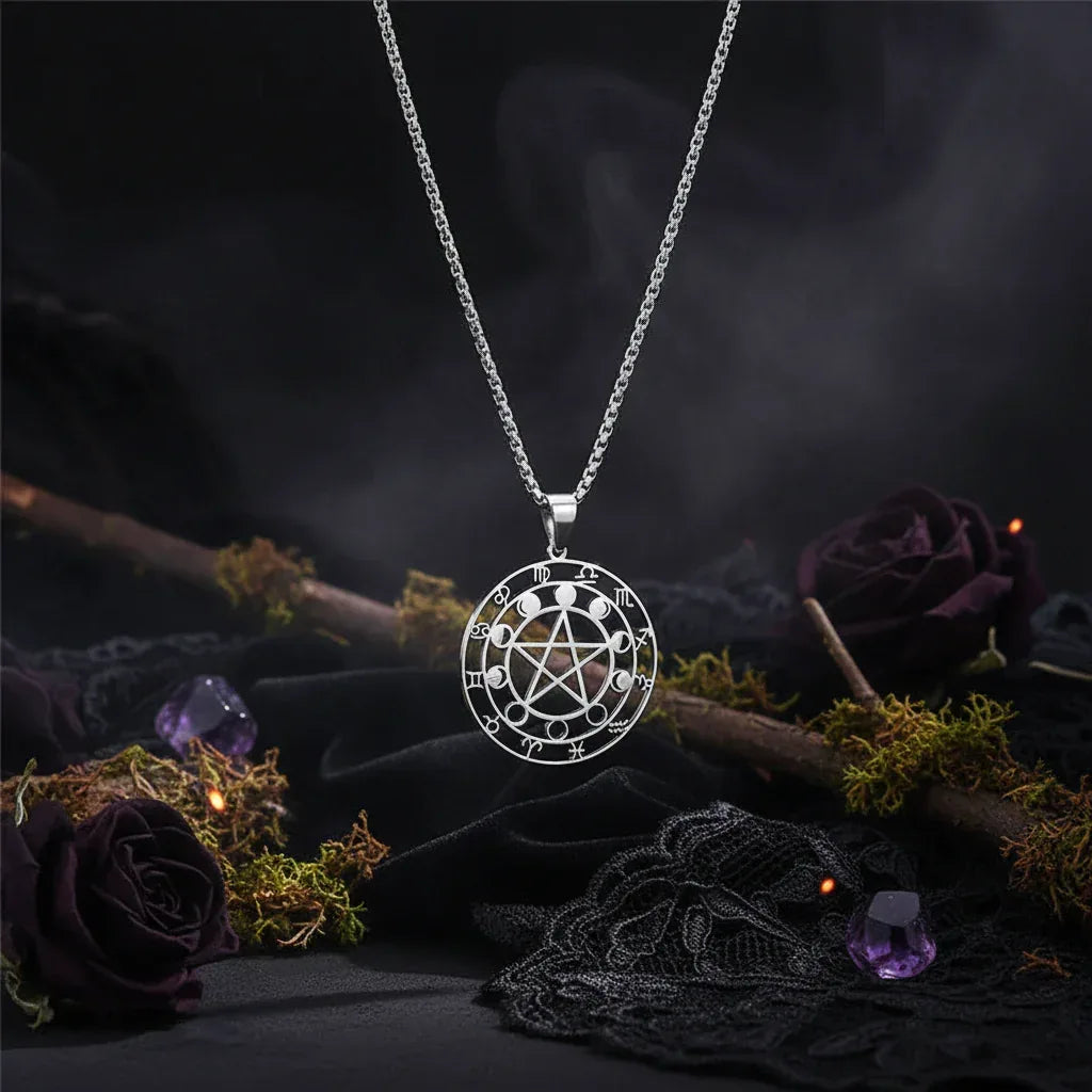 Celestial Necklace - Sorceress Sanctuary Silver 60cm-Gold 60cm-Black 60cm