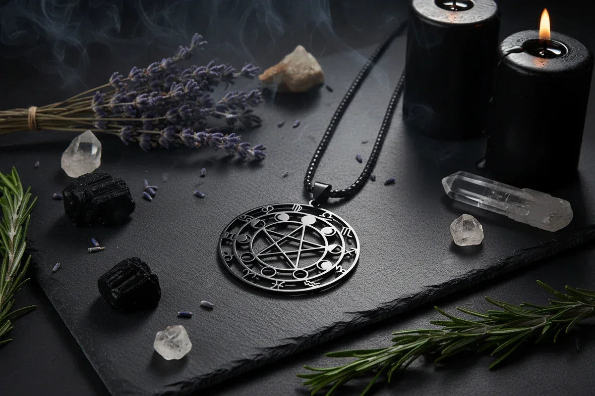 Celestial Necklace - Sorceress Sanctuary Silver 60cm-Gold 60cm-Black 60cm