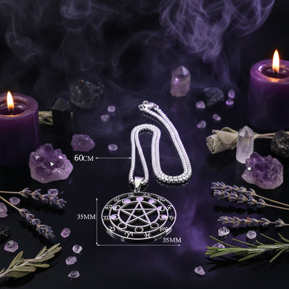 Celestial Necklace - Sorceress Sanctuary Silver 60cm-Gold 60cm-Black 60cm