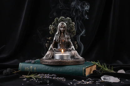 Celtic Goddess - Sorceress Sanctuary Deusa (Não acompanha velas)