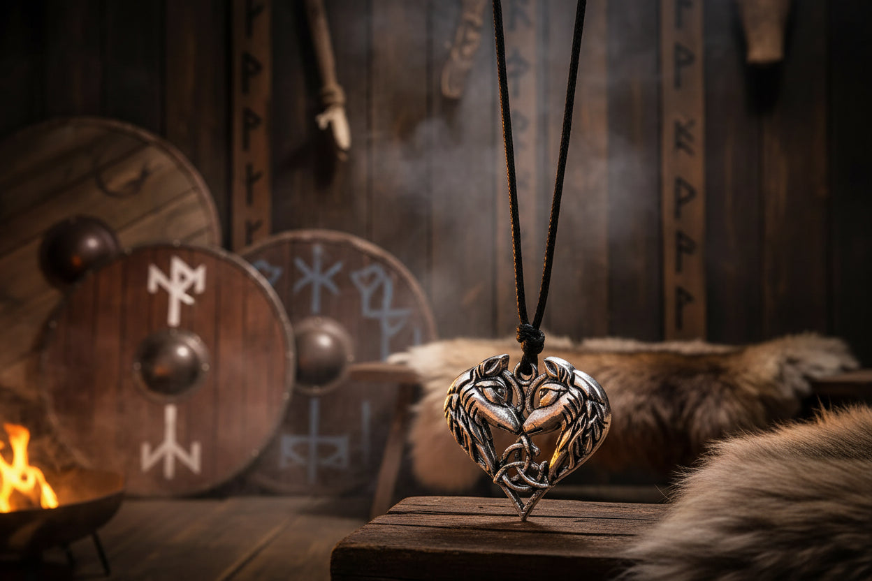 Celtic Wolf Necklace - Sorceress Sanctuary Antique silver BSK chain-Antique bronze BSK chain-Antique bronze leather cord-antique silver leather rope