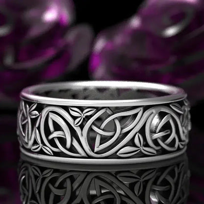 Celtic Wolf Ring - Sorceress Sanctuary Black / 7-Black / 8-Black / 9-Black / 10-Black / 11