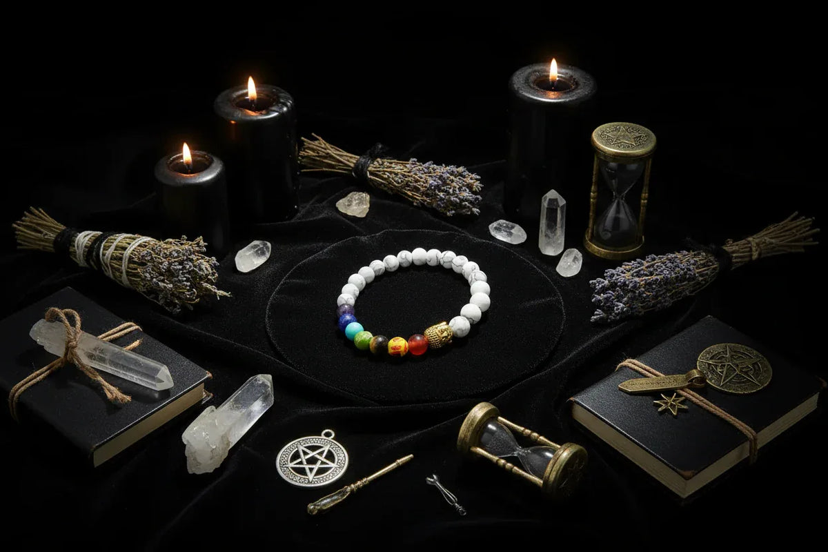 Chakra Buddha Bracelet - Sorceress Sanctuary default