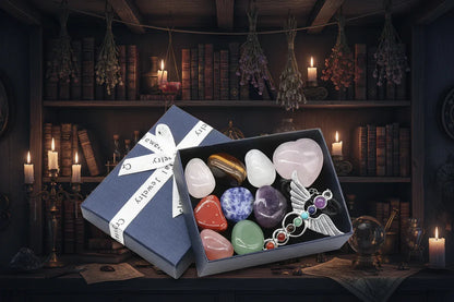 Chakra Crystal Gift Box - Sorceress Sanctuary A set of