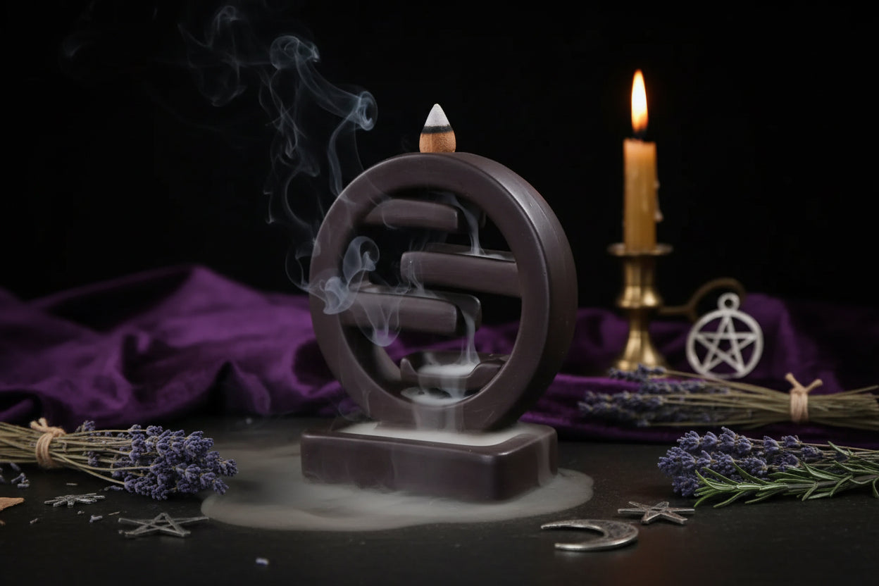 Circle Flow Incense - Sorceress Sanctuary Black