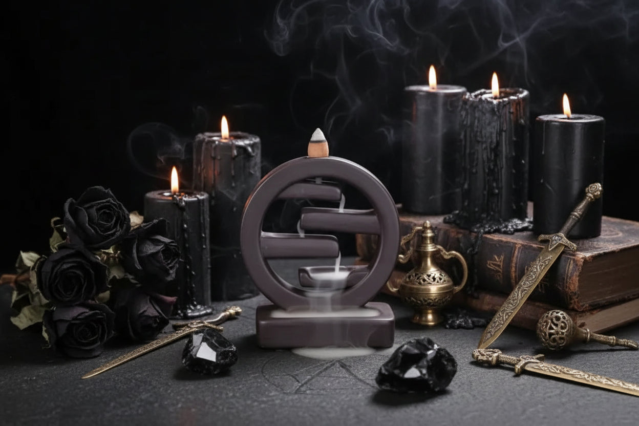 Circle Flow Incense - Sorceress Sanctuary Black