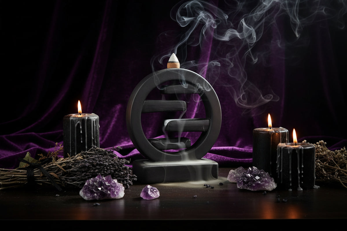 Circle Flow Incense - Sorceress Sanctuary Black