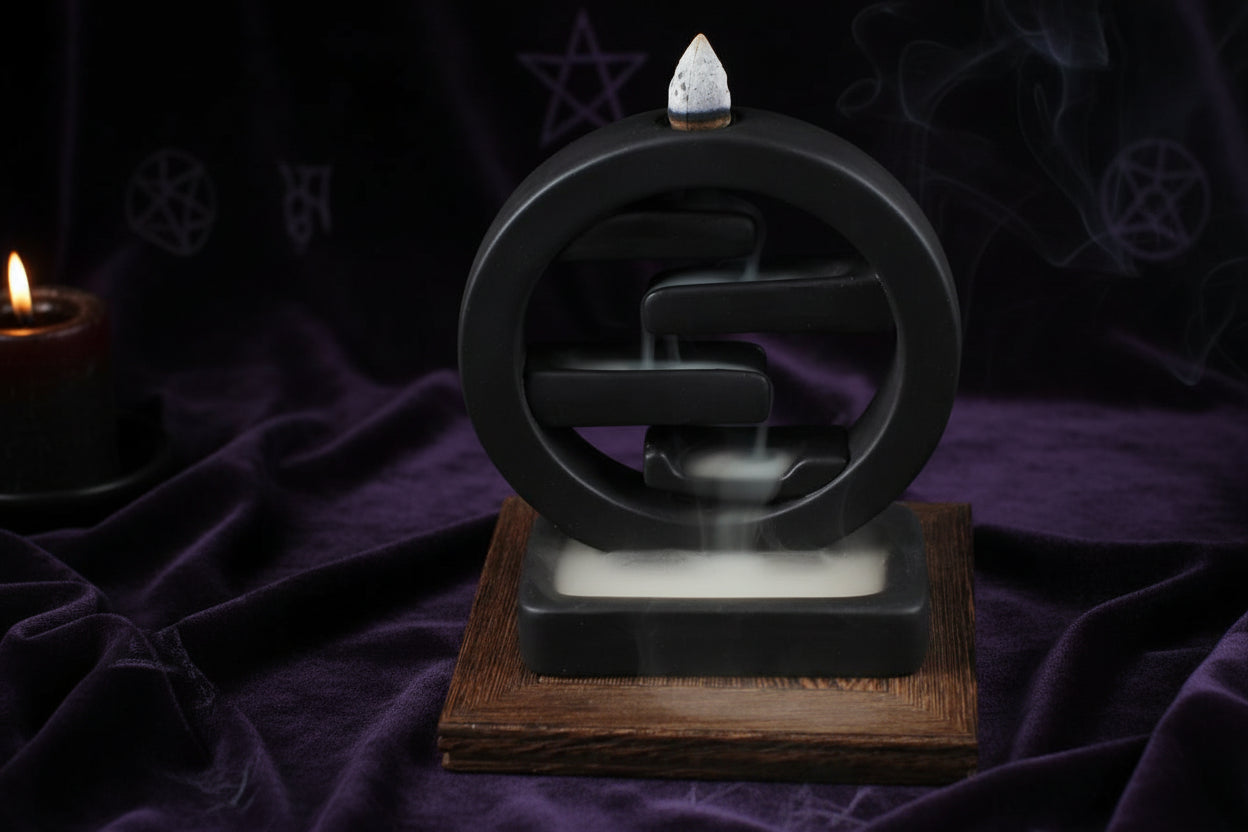 Circle Flow Incense - Sorceress Sanctuary Black