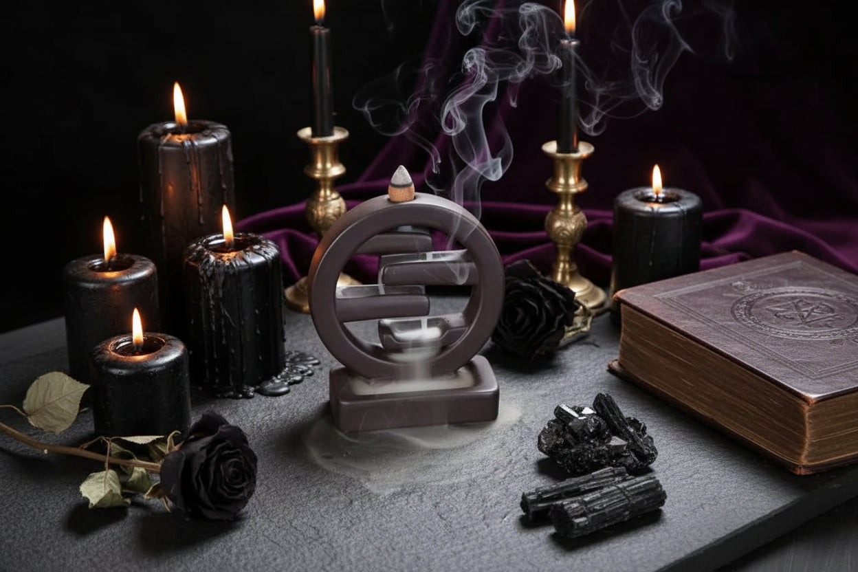 Circle Flow Incense - Sorceress Sanctuary Black