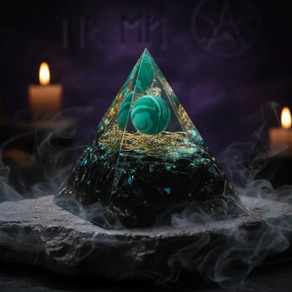 Cosmic Crystal Pyramids - Sorceress Sanctuary A / 6cm-A / 5cm-C / 6cm-B / 6cm-D / 6cm