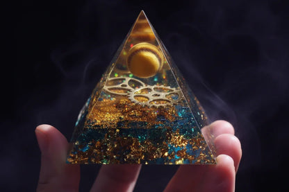 Cosmic Crystal Pyramids - Sorceress Sanctuary A / 6cm-A / 5cm-C / 6cm-B / 6cm-D / 6cm