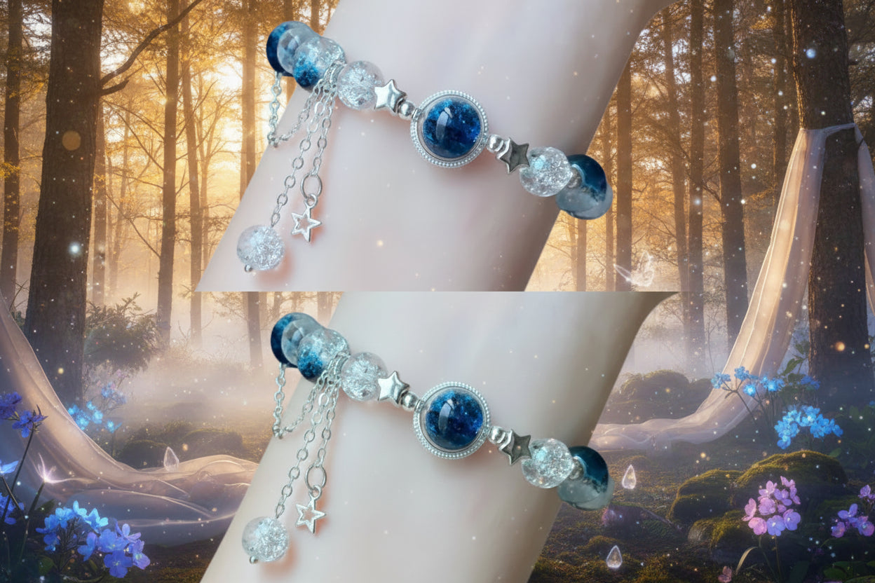 Cosmic Fairy Bracelet - Sorceress Sanctuary Galaxy Bracelet