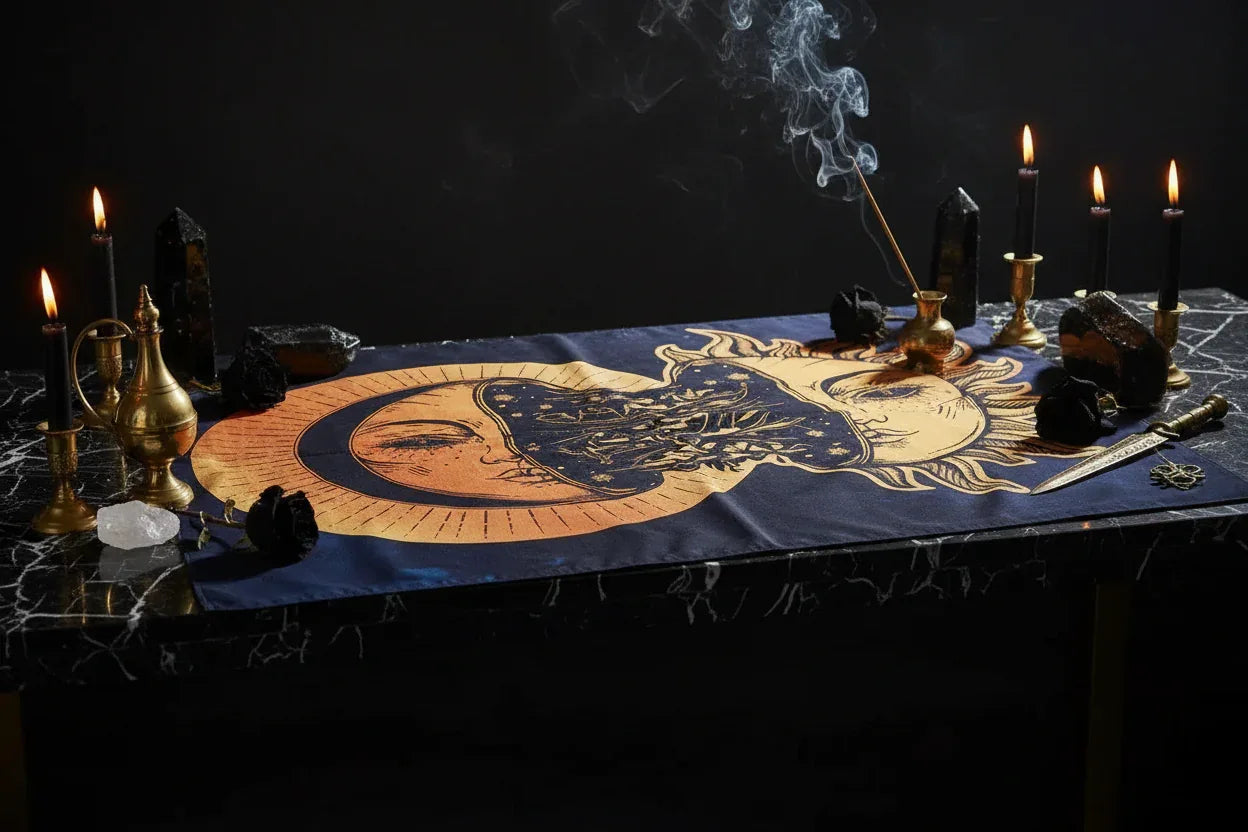 Cosmic Sun Tapestry - Sorceress Sanctuary 1 / 95 x 73-1 / 150 x 130-1 / 150 x 150-1 / 150 x 200