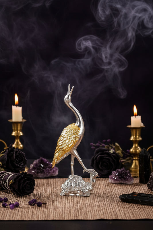 Crane Incense Holder - Sorceress Sanctuary Small-Large