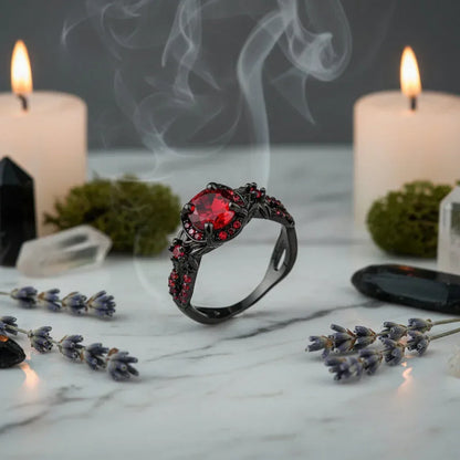 Crimson Black Ring - Sorceress Sanctuary 5-6-7-8-9