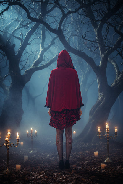 Crimson Witch Set - Sorceress Sanctuary Red / S-Red / M-Red / L-Red / XL-Red / XXL  