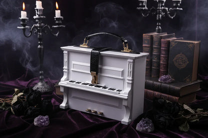 Cross Piano Bag - Sorceress Sanctuary Black-Green-White-Blue-Wine Red