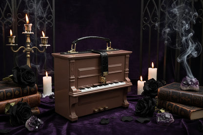 Cross Piano Bag - Sorceress Sanctuary Black-Green-White-Blue-Wine Red