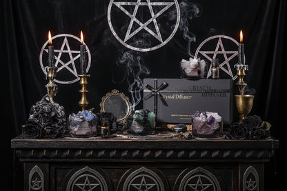 Crystal Aroma Stones - Sorceress Sanctuary Lavender-Hilton Garden-Westin White Tea-British pear freesia-Blue wind chimes