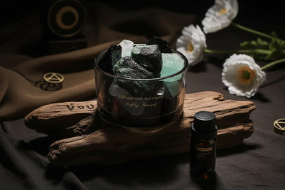 Crystal Aroma Stones - Sorceress Sanctuary Lavender-Hilton Garden-Westin White Tea-British pear freesia-Blue wind chimes