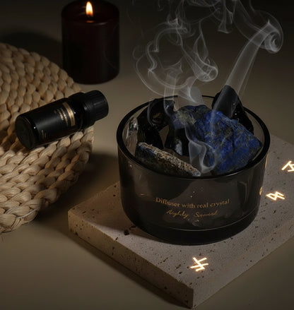 Crystal Aroma Stones - Sorceress Sanctuary Lavender-Hilton Garden-Westin White Tea-British pear freesia-Blue wind chimes