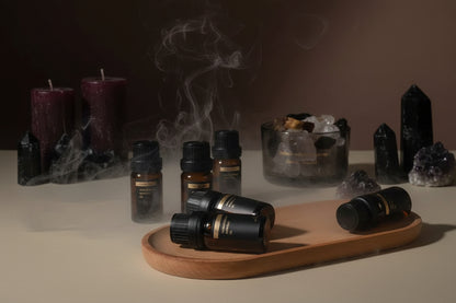 Crystal Aroma Stones - Sorceress Sanctuary Lavender-Hilton Garden-Westin White Tea-British pear freesia-Blue wind chimes