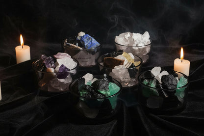 Crystal Aroma Stones - Sorceress Sanctuary Lavender-Hilton Garden-Westin White Tea-British pear freesia-Blue wind chimes