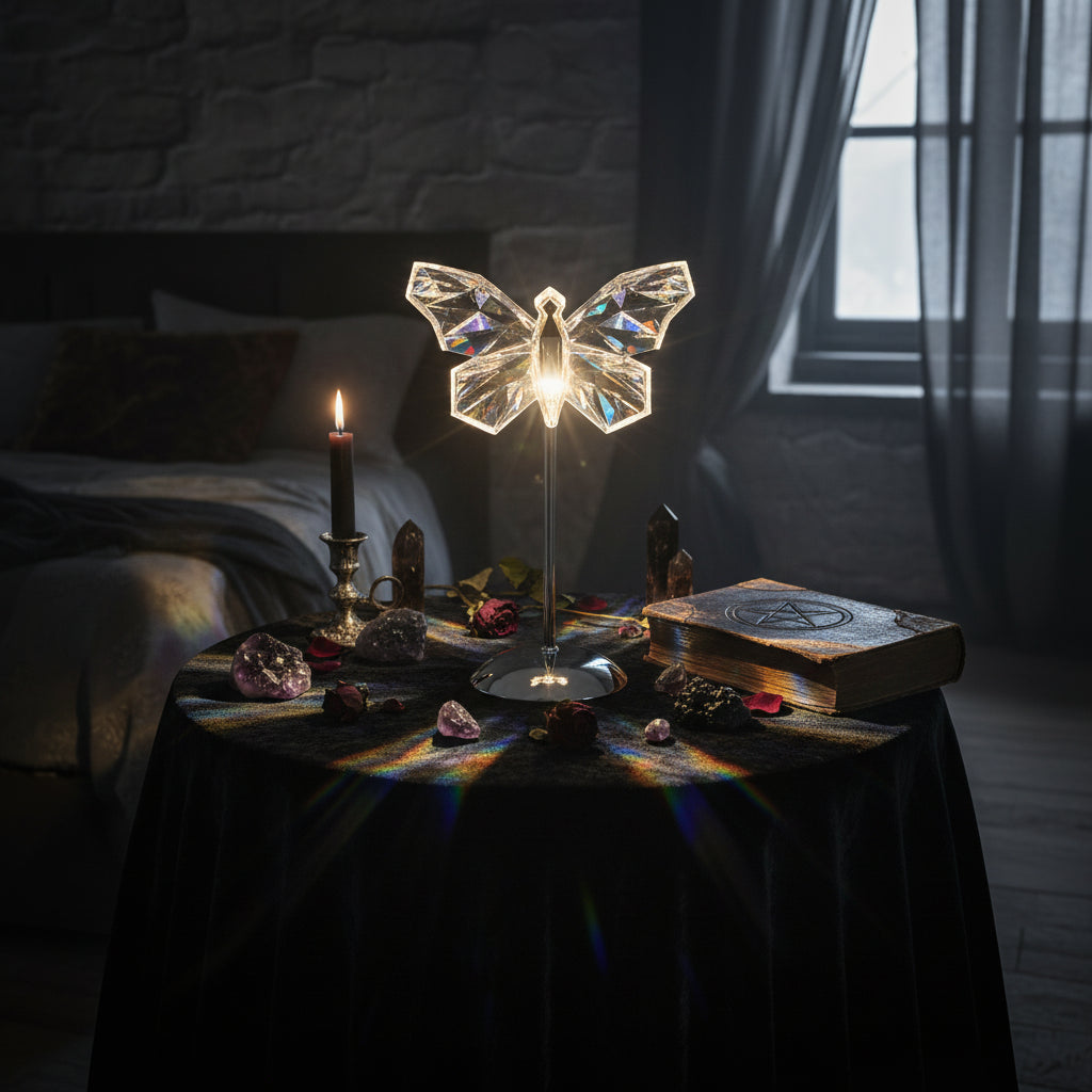 Crystal Butterfly Light - Sorceress Sanctuary 3w / USB plug-3w / USB charging