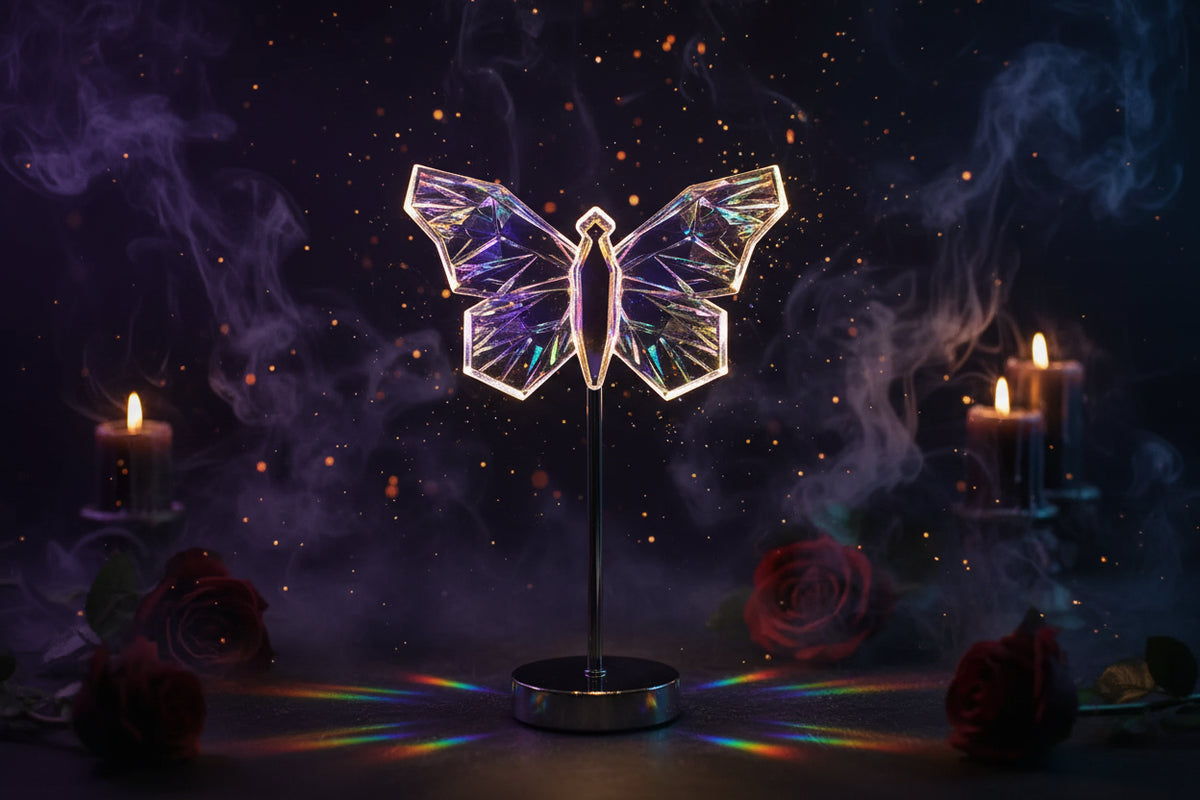 Crystal Butterfly Light - Sorceress Sanctuary 3w / USB plug-3w / USB charging