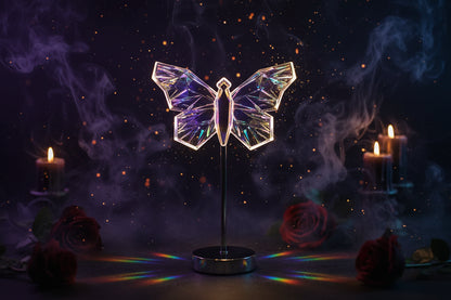 Crystal Butterfly Light - Sorceress Sanctuary 3w / USB plug-3w / USB charging