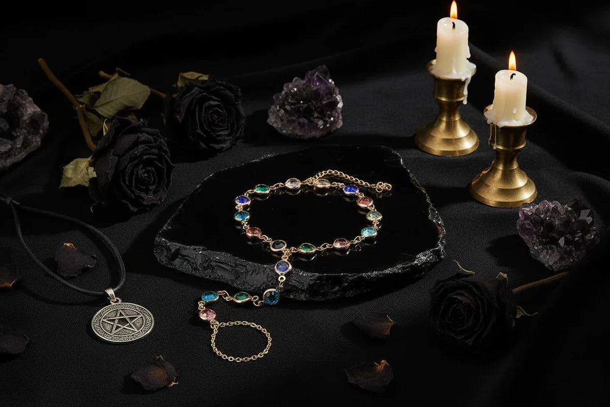 Crystal Chain Bracelet - Sorceress Sanctuary 1