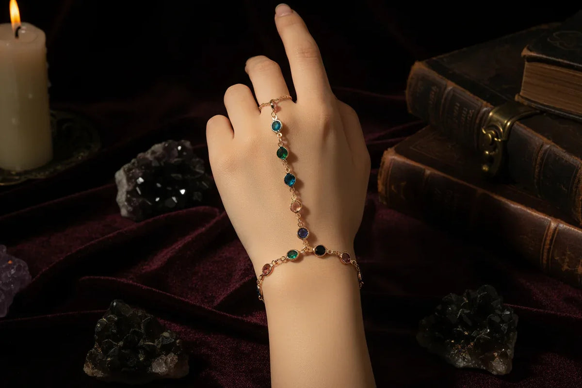 Crystal Chain Bracelet - Sorceress Sanctuary 1