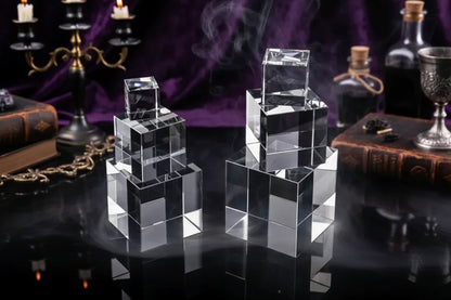 Crystal Cube - Sorceress Sanctuary Transparent / 40*40*40MM-Transparent / 50*50*50MM-Transparent / 60*60*60MM-Transparent / 30*30*30MM-Transparent / 70*70*70MM