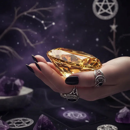 Crystal Diamond - Sorceress Sanctuary Transparent / Diameter 8CM-Transparent / Diameter 10cm