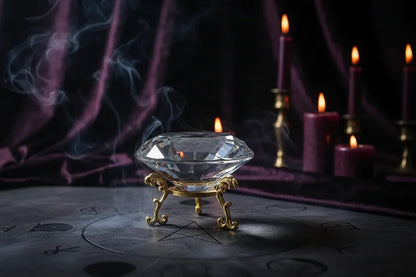 Crystal Diamond - Sorceress Sanctuary Transparent / Diameter 8CM-Transparent / Diameter 10cm