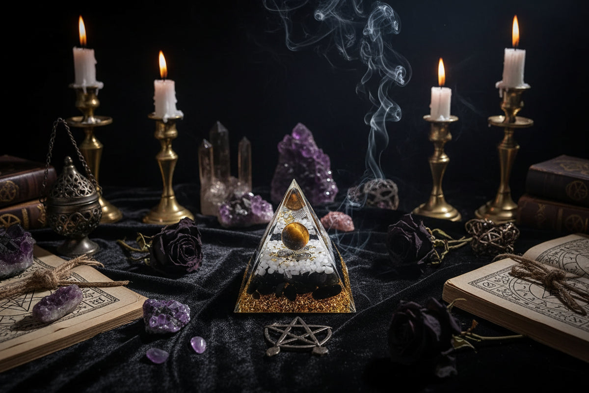 Crystal Energy Pyramids - Sorceress Sanctuary 1-2-3-4-5