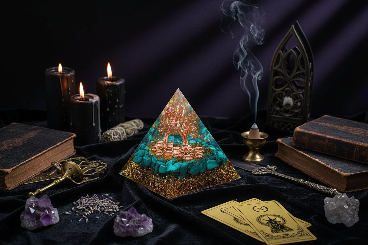 Crystal Energy Pyramids - Sorceress Sanctuary 1-2-3-4-5