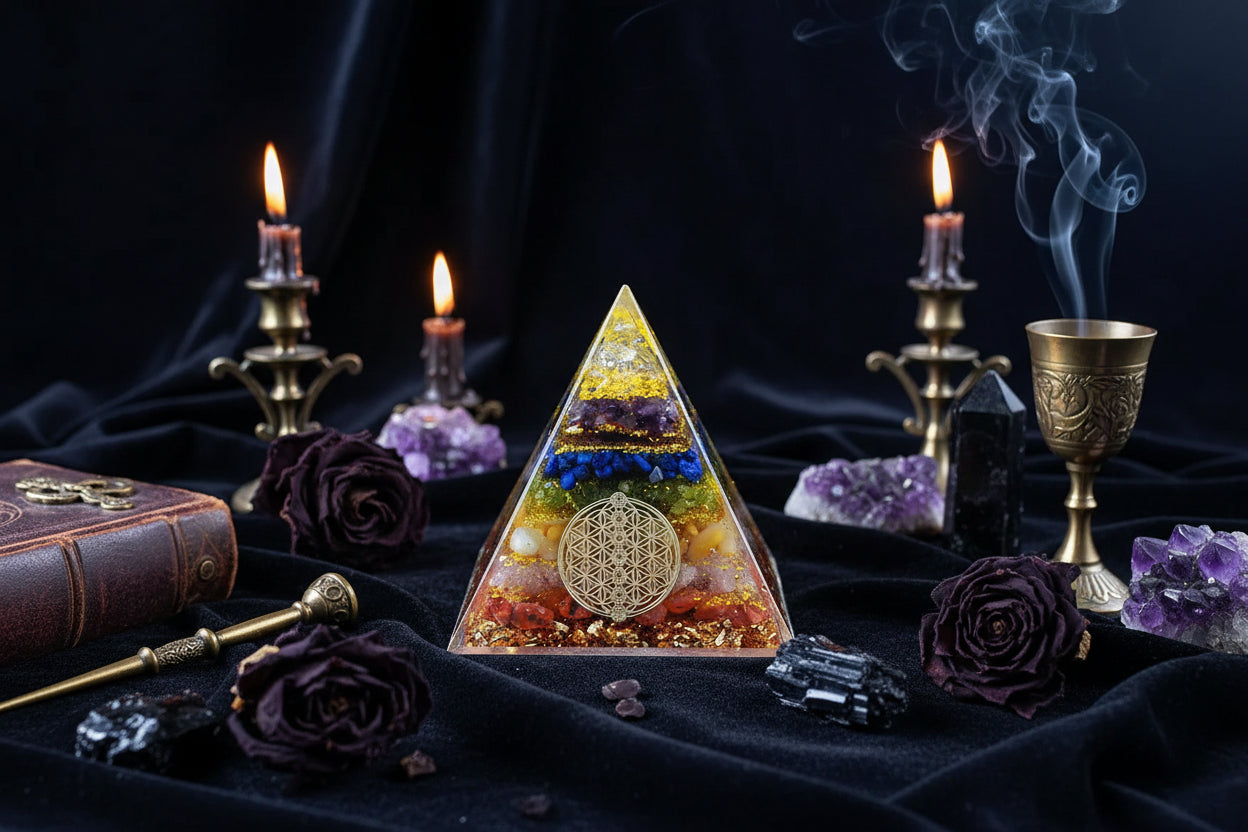 Crystal Energy Pyramids - Sorceress Sanctuary 1-2-3-4-5