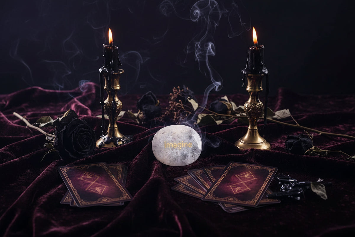 Crystal Energy Stones - Sorceress Sanctuary 45*35*7mm / White Pine (Hope)-45*35*7mm / one day at a time-45*35*7mm / Protein (Integrity)-45*35*7mm / Black Flash (Acceptance,)-45*35*7mm / Spot (Kindness)
