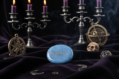 Crystal Energy Stones - Sorceress Sanctuary 45*35*7mm / White Pine (Hope)-45*35*7mm / one day at a time-45*35*7mm / Protein (Integrity)-45*35*7mm / Black Flash (Acceptance,)-45*35*7mm / Spot (Kindness)